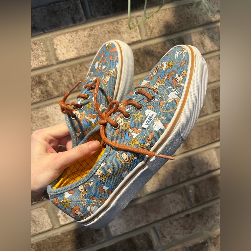 VANS X Disney Toy Story Sheriff Woody Denim Shoes